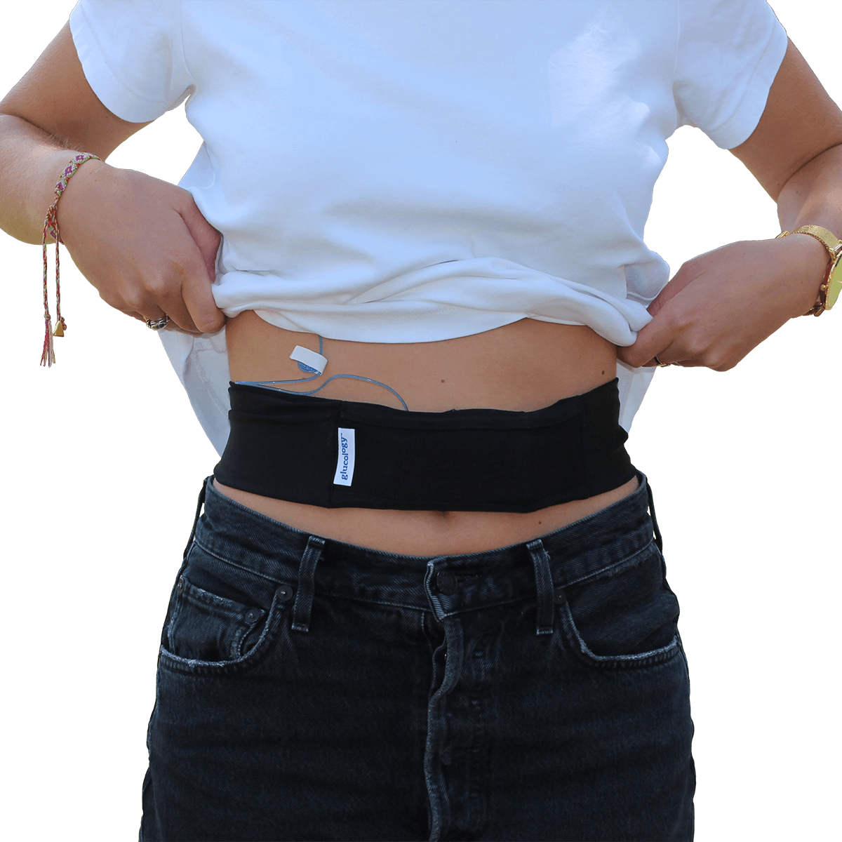 FLASH SALE Black Glucology Diabetic Insulin Pump Belt for kids and