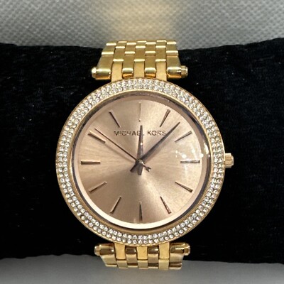 Michael Kors Darci MK3192 Women's Rose Gold Stainless Steel Analog Watch JNA593