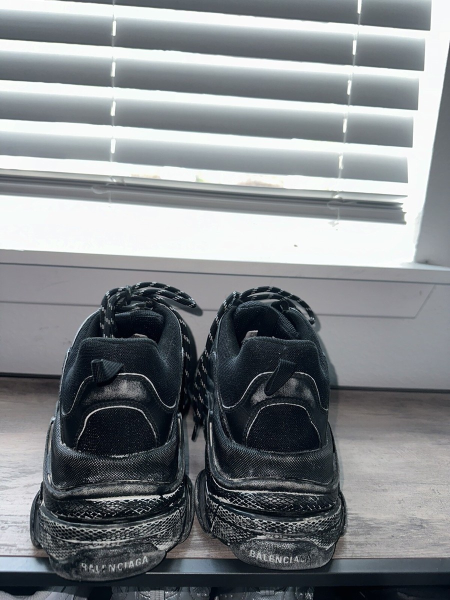 Size 10.5 - Balenciaga Triple S Faded Black | eBay Size 10.5 - Balenciaga Triple S Faded Black | eBay