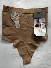 NEW Women  s Maidenform Self Expressions High-Waist Shaping Thong 1 Pair 2xlarge