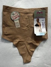 NEW Women’s Maidenform Self Expressions High-Waist Shaping Thong 1 Pair 2xlarge