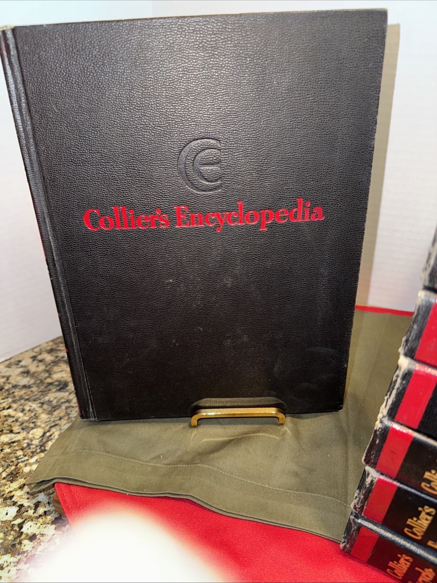 1956 Collier's Encyclopedia Complete Set Volumes 1-20
