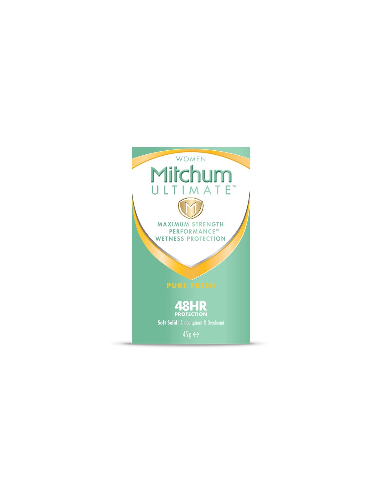 Mitchum Ultimate Women 48HR Protection Soft Solid Pure Fresh Antiperspirant &