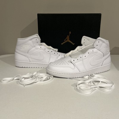 Jordan 1 Triple White  Mens Size 12 New With Box