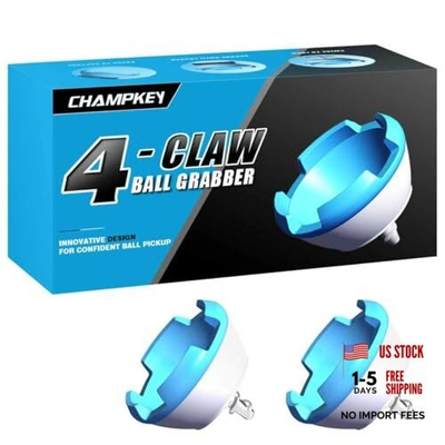 #ad 4 Claw Pressure Golf Ball Grabber 2 Pack Premium Golf Ball Retriever Blue $13.45