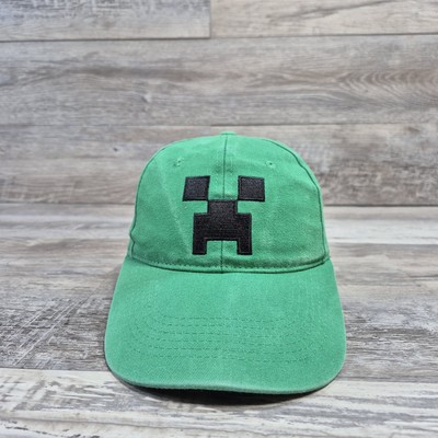 Minecraft Creeper Youth Kids Cap Hat Movie Game Adjustable SnapBack 