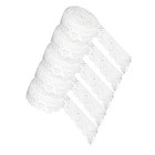 5 Rolls Lace Ribbons for Crafts Polyester Embroidery Flower Trim