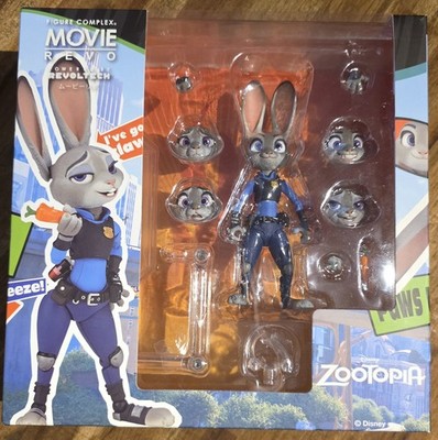 KAIYODO Movie Revo Zootopia Judy Hopps Revoltech Action Figure
