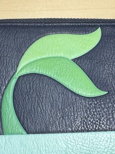 Disney Loungefly Ariel Little Mermaid Fin Wallet OG Heart Logo RARE - Picture 2 of 17