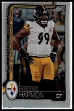 2025 Topps Chrome - Refractor #361 Derrick Harmon