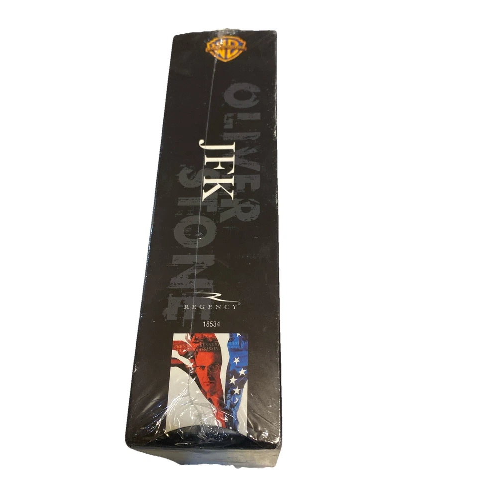 JFK Oliver Stone VHS Kevin Costner Special Edition Directors Cut Rated R Sealed Foto 4 de 4