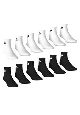 adidas Unisex CUSHIONED SPORTSWEAR ANKLE QUARTER Socken 6 Paar Pack 