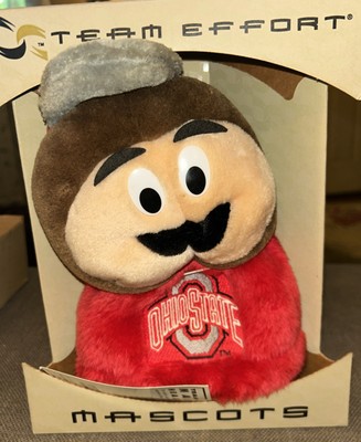 Team Golf Ohio State Buckeyes Mascot Brutus Golf Club Sock Headcover in Box