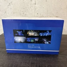 AGPTEK Smoke Machine, Fog Machine with 13 Colorful LED Lights Effect 2000CFM Fog