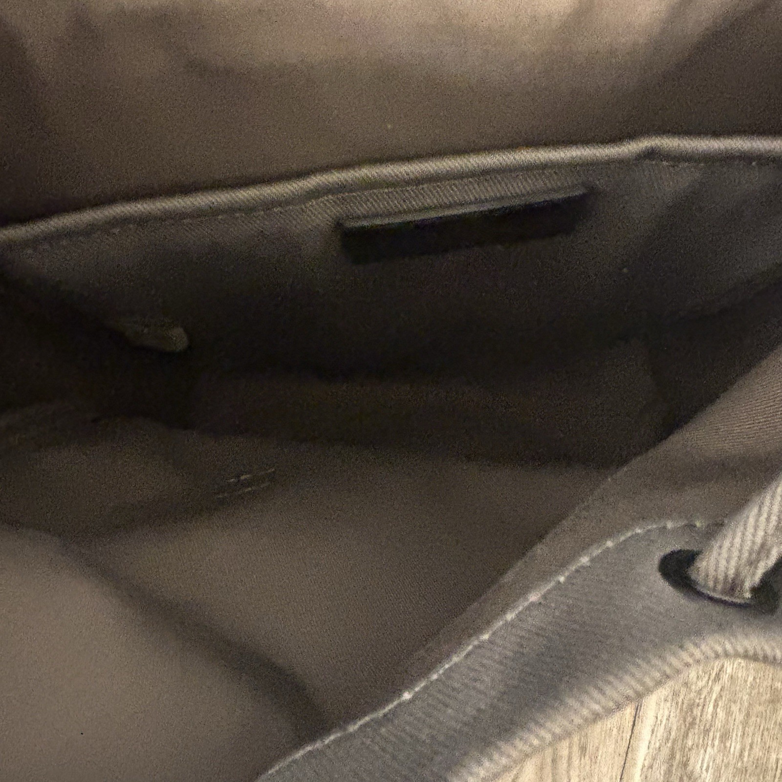 Everlane Gray Canvas Drawstring Backpack - image 8