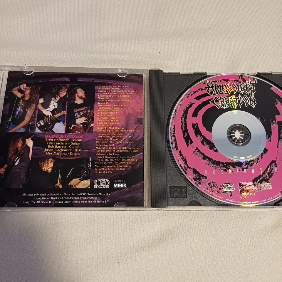 MALEVOLENT CREATION- Retribution CD Deicide,Vader,Cannibal Corpse,Death,Sinister - Bild 2 von 4