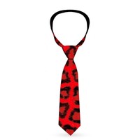 Necktie Standard - Leopard Red (Us Import) Acc Neu