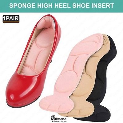 Pedimend  Schwamm High Heel Einlagen für lose Schuhe bei Fußschmerzen, Fersensporn - UK