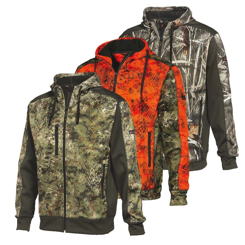 Blouson de chasse traque Wolf Ligne Verney-Carron camouflage outdoor
