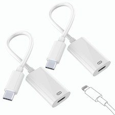 Lightning to USB C Adapter Audio Headphone ,PD Fast Charging USB Type C Male ...