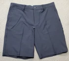 Dunning Golf Shorts Mens 36 Blue Player Fit Woven Performance Stretch Quick Dry
