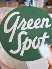 Porcelain Green Spot Soda Sign — photo 2