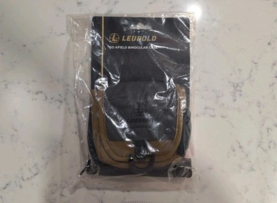 Leupold Small Tan Binocular Case Shoulder Bag 172614 with One Handed Access