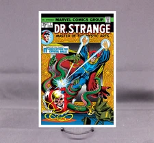 DOCTOR STRANGE #1 METAL COMIC BOOK COVER SIGN/PRINT 8"x12" C74