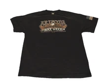Arizona Bike Week T-Shirt Men’s XL 2018 Black 2nd Amendment Hot Leathers Brand