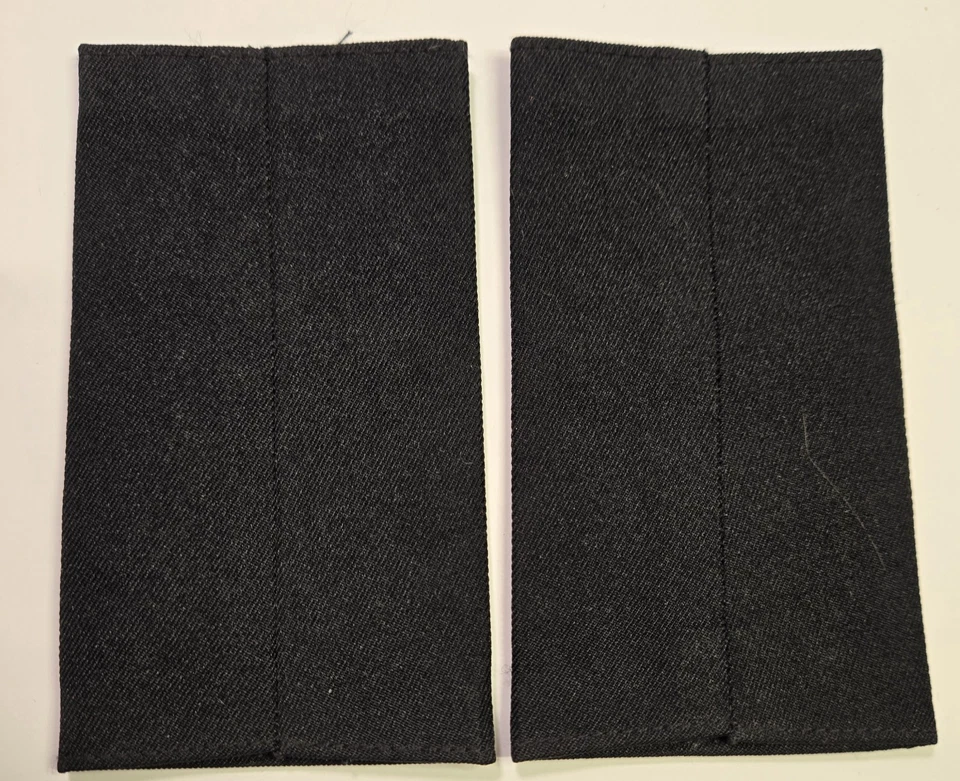 🚑 Brand-new PARAMEDIC I uniform epaulettes pair, black with white embroidery Foto 2 de 2