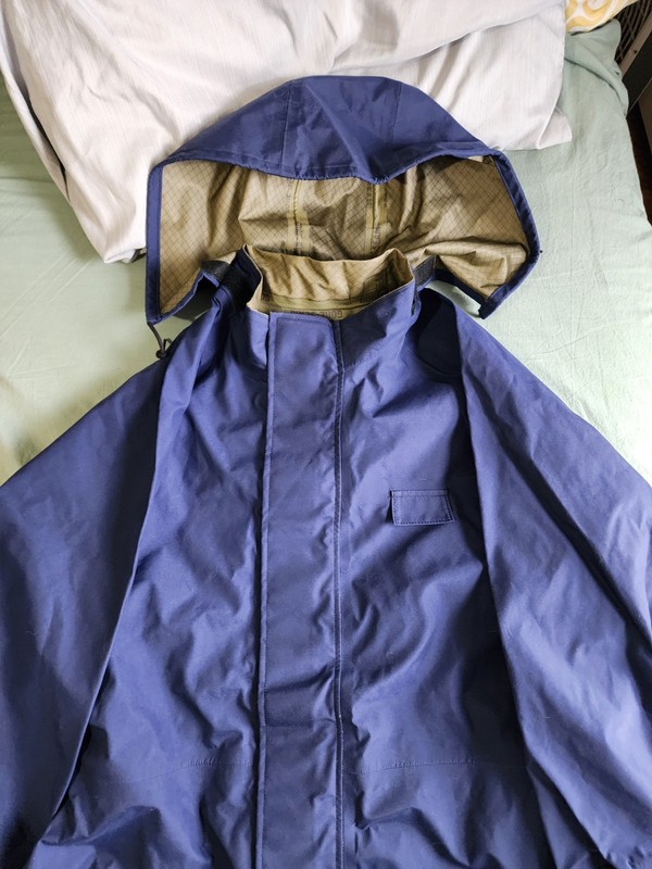 US Army Military Issue Gore-Tex JP-8 Fuel Handlers Navy Coverall Size Large