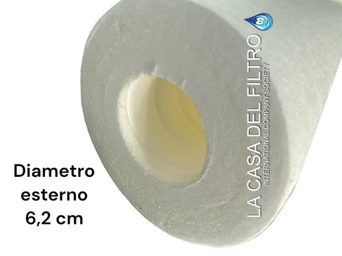 Filtro acqua PP sedimenti polipropilene 20" big blue pollici depuratore acqua - Foto 13 di 27