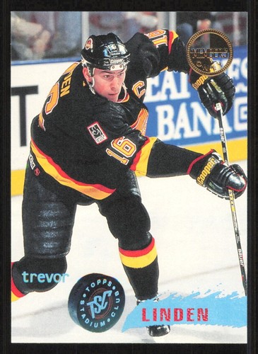 1995 Topps Stadium Club Trevor Linden [Members Only] #160 card