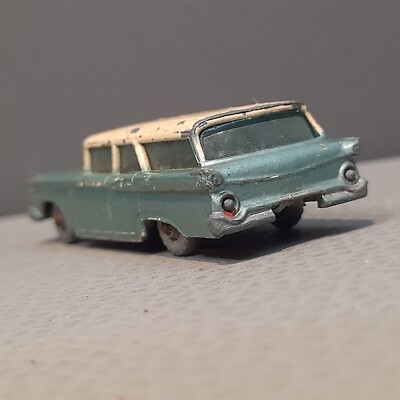 Vintage AMERICAN FORD STATION WAGON Metal Matchbox Lesney #31 Made