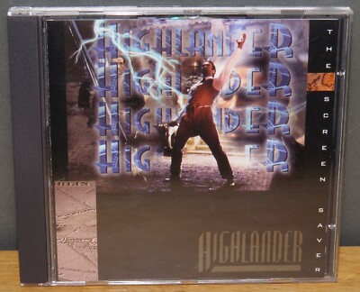 Highlander: The Screen Saver -CD(1996) PC & Mac - LIKE NEW