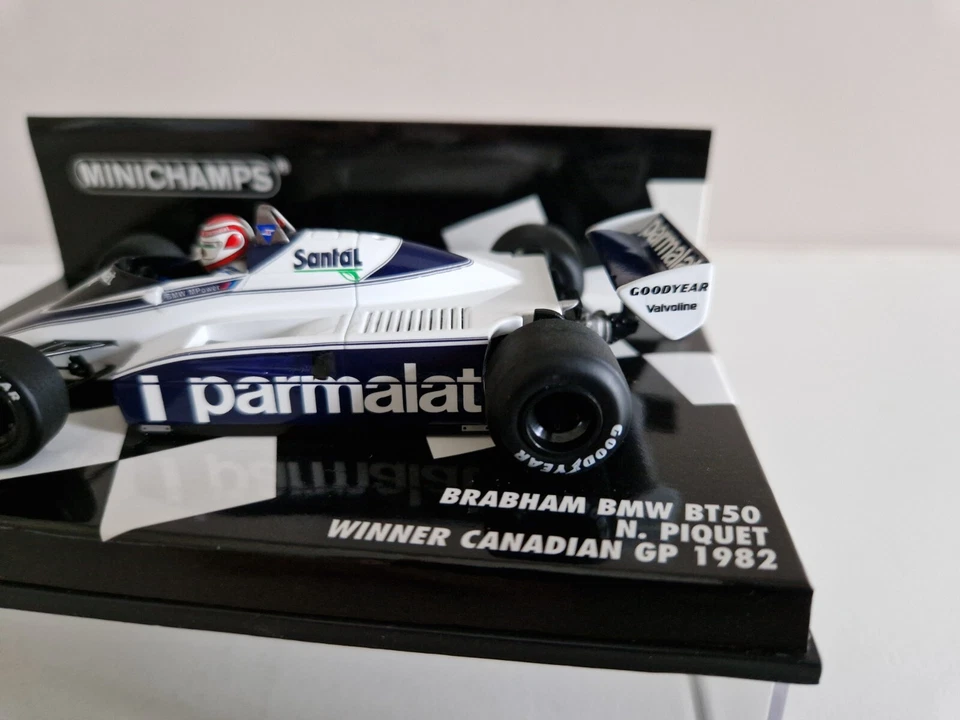 Minichamps 1/43 Brabham BMW BT50 N. Piquet - Winner Canadian Gp 1982 - 417820001 - Image 4 of 4