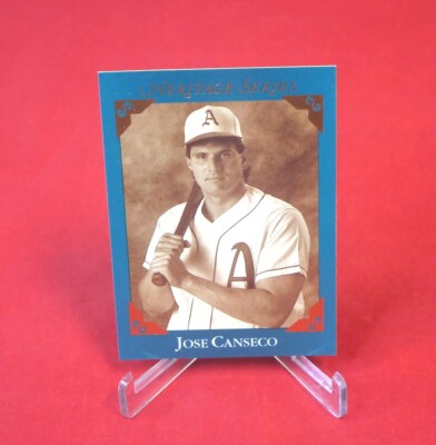 Jose Canseco Heritage Series Leaf 1992 Baseball Card #BC-4