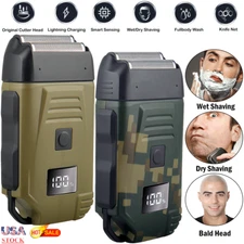 Men Electric Foil Shaver Razor Beard Trimmer Hair Shaving Cordless USB Recharge