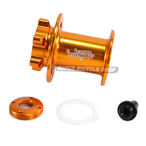 Circus Monkey disco CNC Lefty Buje Delantero Para Cannondale, 24 orificios, dorado oscuro Circus Monkey disco CNC Lefty Buje Delantero Para Cannondale, 24 orificios, dorado oscuro