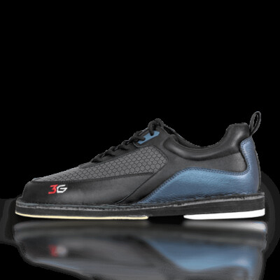 3G Men's Tour HP Black Blue Right Handed Bowling Shoes