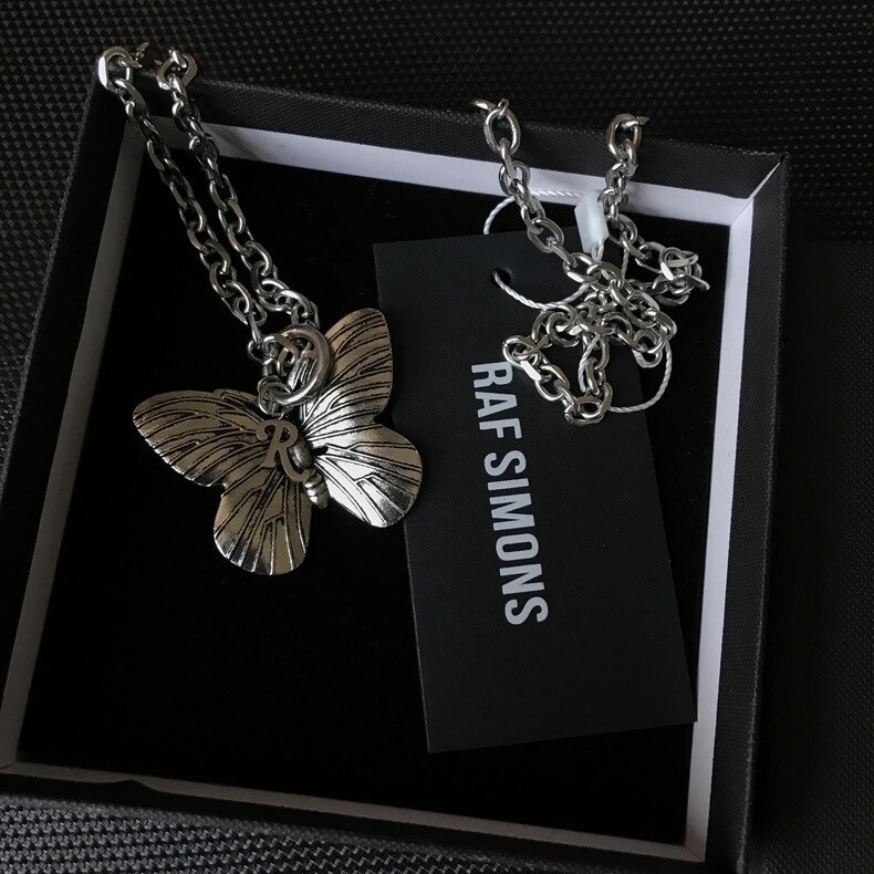 Archiveredux Vintage Metal Butterfly Pendant Raf Simons Archiveredux Vintage Metal Butterfly Pendant Raf Simons