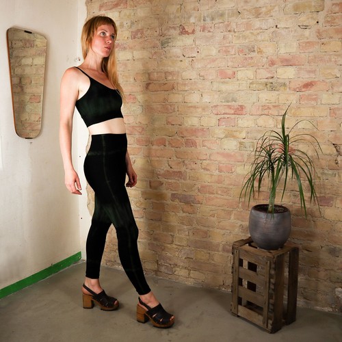 Sports Bra Crop Top Batik Birch verschiedene Farben Boho Psy Goa Yoga Hippie - Picture 38 of 48