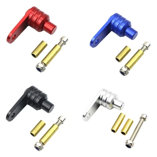 Motorcycle Handlebar Lock Grip Throttle Brake for Bike Moped Scooter Motorbike