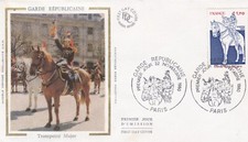 FRANCE 1980 FDC GARDE REPUBLICAINE YT 2115