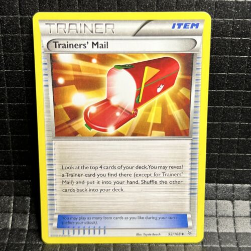 Trainers' Mail #92/108 XY Roaring Skies Pokemon Uncommon Item Card - Picture 1 of 4