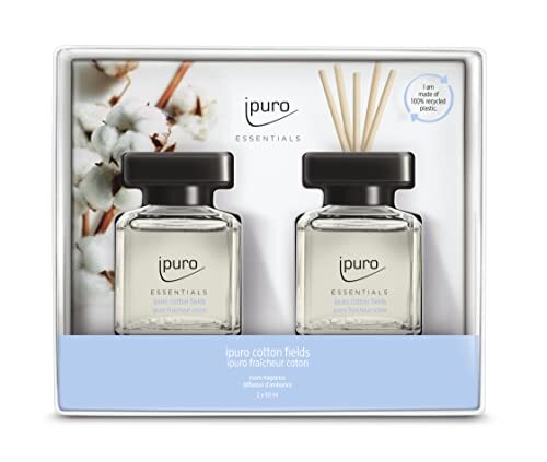 ipuro Essentials Cotton Fields - Set di ricarica per un piacevole