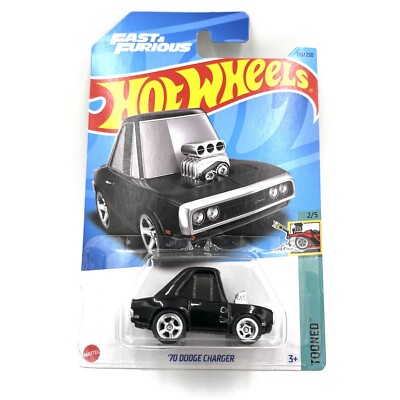 Hot Wheels '70 Dodge Charger Tooned Fast & Furious CUSTOM REAL