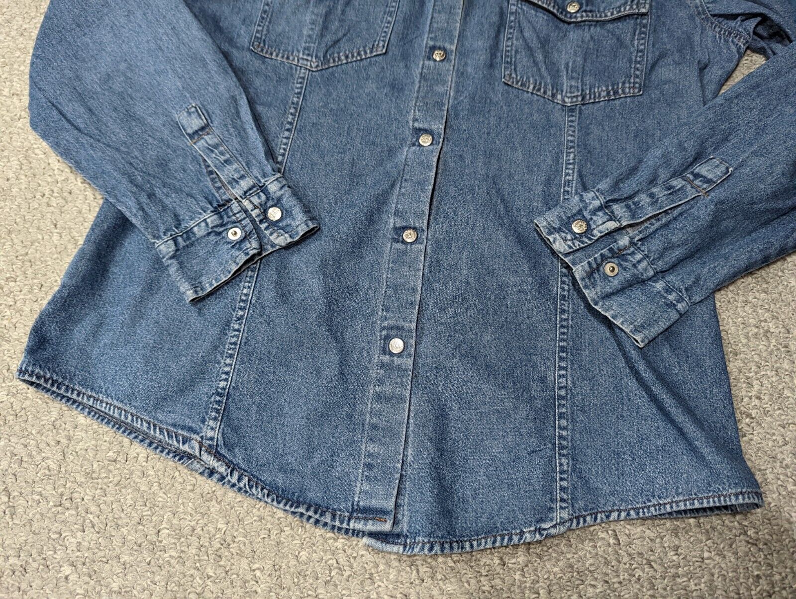 ROY ROGERS for Girls Vintage Blue Denim Jeans Des… - image 8