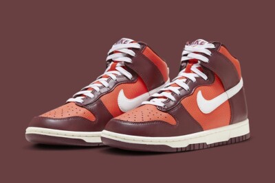 Authentic Men's Size 10.5 Nike Dunk High Be True FJ2263 600 RARE Color