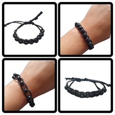 1x Sensory Bracelet, ADHD Autism, Anxiety, Stimming, Black Colour fidget 